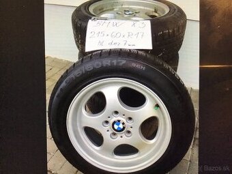 BMW SUV kolesa - zimne