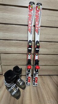 Atomic Race 10 -130 mm + lyžiarky 286 mm - juniorské lyže