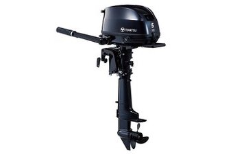 Lodný motor Tohatsu 5HP krátka noha s externou nádržou. nove