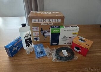 Airbrush set - nový nepoužitý