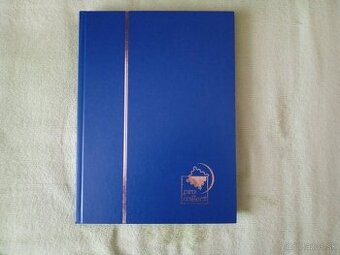 Album na poštové známky A4 - 32 stranový, modrý