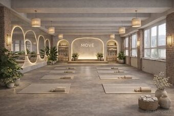 Prenájom moderného pohybového štúdia – joga, pilates, barre