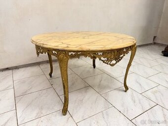 Starožitný mosazný stůl