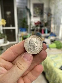 20 korún tiso 1939 strieborná minca