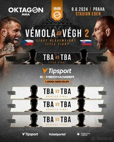 TOP CENA Oktagon 58 Vemola vs Vegh MMA
