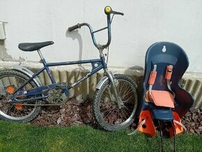 Predám bicykel a sedačku detskú na bicykel