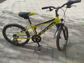 CTM SCOOBY 3.0 20 detský bicykel, matná limetková/čierna