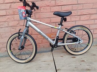 Nový detský bicykel SCool Limited Edition 16" silver