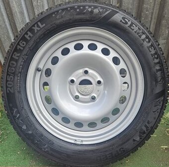 Originálna zimná sada VW - 5x112 r16 + Semperit 205/60 r16