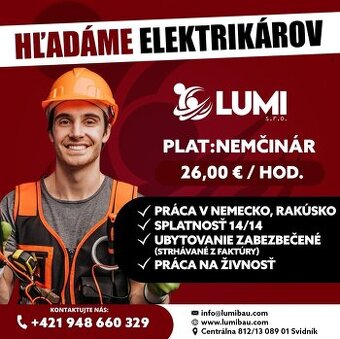 Hľadáme Elektrikárov na Montáž Trafostanic
