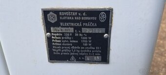Predám retro práčku