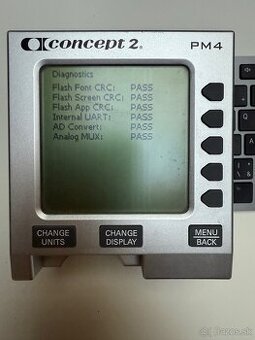 Concept2 PM4 - vykonostny monitor