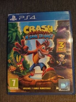 Crash Bandicoot N Sane Trilogy na playstation 4 (ps4)