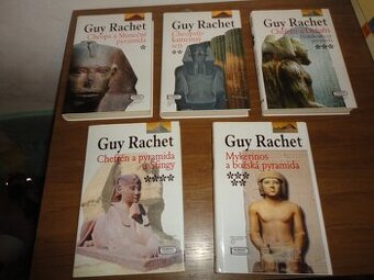 Guy Rachet romány o pyramýdach  5 dielov