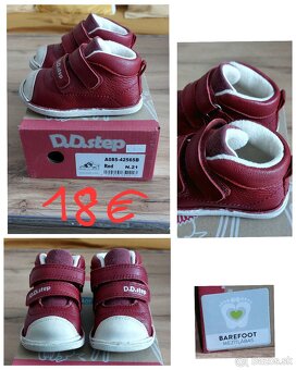 Rôzna detská obuv veľkosti 20-23 TOP STAV