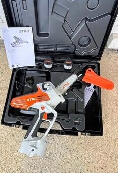 Nová AKU sada řetězové pily Stihl GTA 40