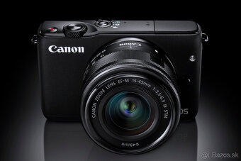 ✅CANON EOS M10, nový, uloženka, TOP, komplet✅
