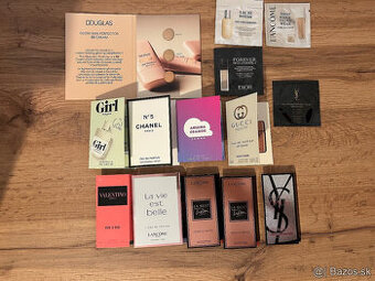 Rôzne vzorky - Lancome, Chanel, YSL