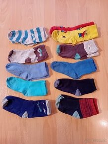 Chlapčenské ponožky dlhé (v. 31-34), 10 ks