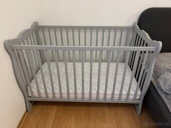 Detská postieľka + matrac