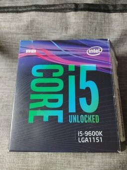 Intel Core i5-9600K – 6 jadier, 4.6 GHz, LGA1151