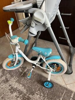 Predam detsky bicykel s pomocnymi kolieskami