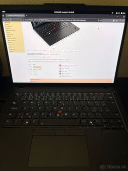 Lenovo P14s, 64GB RAM, 2TB SSD, AMD 8840HS, 14" OLED, záruk