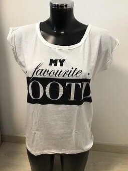 dámske tričko My favourite OOTD veľ XL