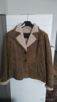 Dámske kožené sako 2XL