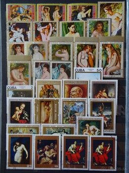 Pekná zbierka známok 1