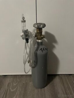 Predám používaný CO₂ set pre sladkovodné akvárium.