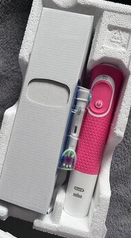 Elektricka zubna kefka Oral-B ruzova