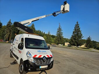 Plošina Renault Master - kôš pre 2 osoby 200kg