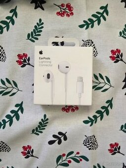 Earpords lightning connector apple biele pasujú na iphone od