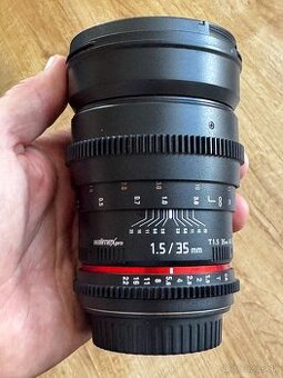 Walimex Pro 35mm f1.5 Cine Canon EF