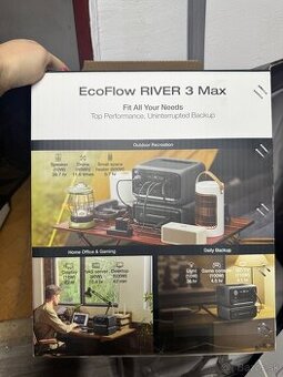 Powerbanka EcoFlow River 3 max - nová