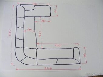 Predám rozkladaciu sedačku REZERVOVANÉ