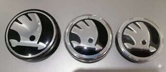 Stredové Krytky (Pukličky) Kolies ŠKODA