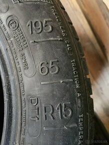 Predám letné pneumatiky 195/65 R15 - 1