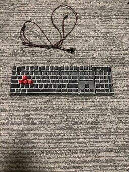 hyperx klavesnica 100% + hyperx pulsefire mys rgb