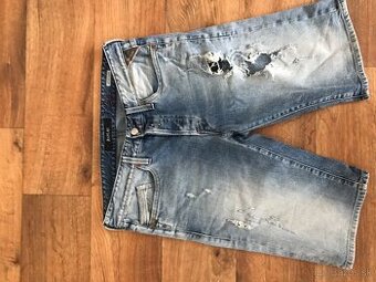REPLAY originál riflove pánske capri nohavice w32 L: