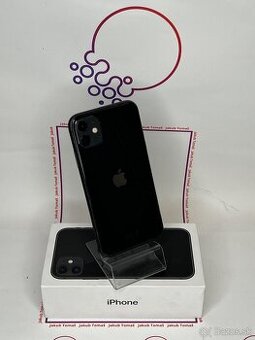 Apple iPhone 11 64GB BLACK Batéria 100%