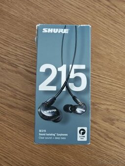Shure SE215 slúchadlá do uší - monitory