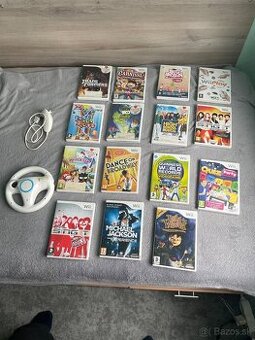 Predám hry na nintendo wii