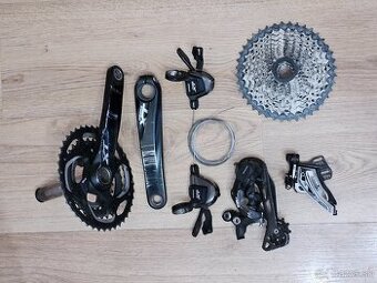 predam vymenim Komplet pohon shimano XT 3x11 inzerat platny