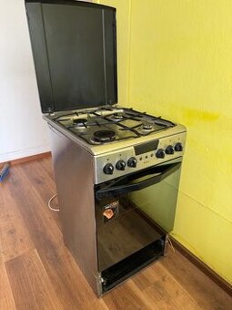 Predám Amica plynový šporák spojený s elektrickou rúrou