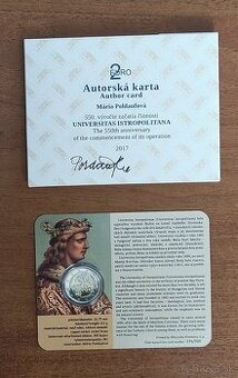 Autorské karty 2 eur -  2014, 2017 a 2023 - 1