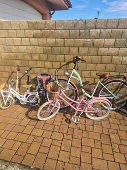 Bicykle a kolobežky + detska sedačka - 1
