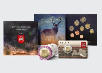 2 euro mince Lotyšsko 2025 Sēlija