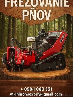 frézovanie pňov